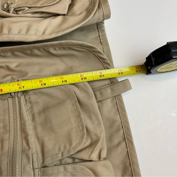 Rio Bravo Outdoor Adventure Clothing Khaki Multi-pocket Vest Fishing Hunting - Picture 12 of 15
